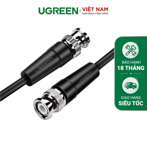 Dây cáp tín hiệu SDI UGREEN SP103 Dùng kết nối với các thiết bị video chuyên nghiệp như Máy quay, Camera...