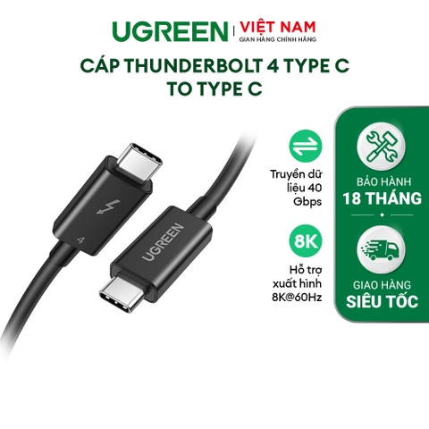 Cáp Type C 100W 0.8M US501