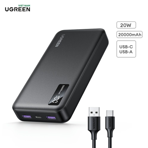 Pin dự phòng 3 cổng 20000mAh PB312