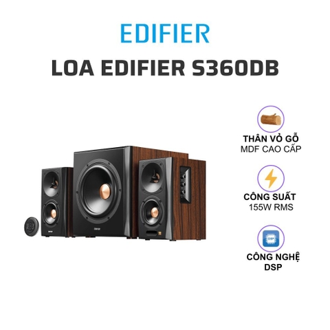 Loa vi tính 2.1 bluetooth Hi-Res 150W S360DB