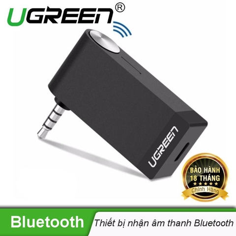 Thiết bị nhận âm thanh Bluetooth Music có hỗ trợ Mic cho Loa, Ô Tô Ugreen 30348