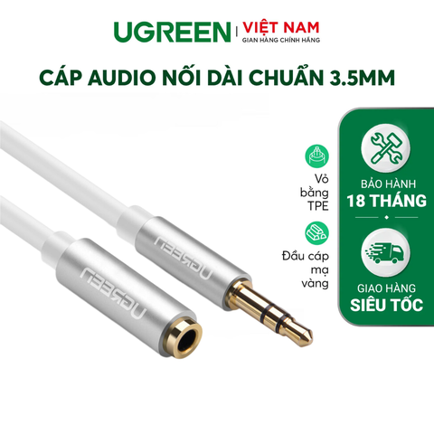 Dây nối dài 3.5mm đực và 3.5mm cái AV118