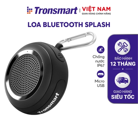 Loa Bluetooth 4.2 Tronsmart Element Splash Âm thanh Vòm 360 Công suất 7W Hàng phân phối chính hãng - Bảo hành 12 tháng