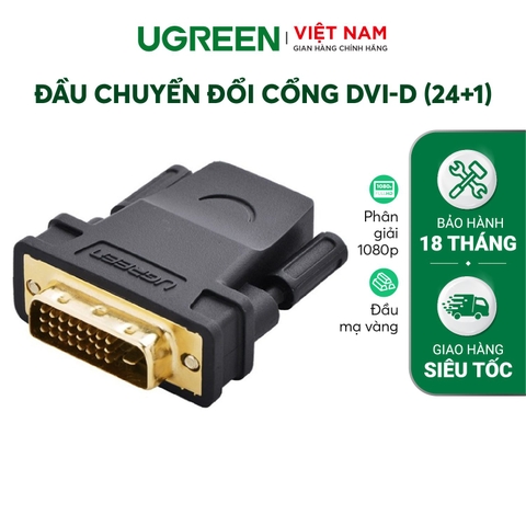Đầu chuyển đổi DVI 24+5 đực sang HDMI cái 20124