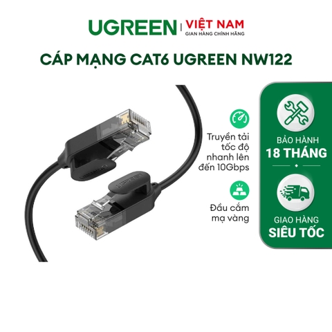 Cáp mạng Cat6 10Gbps tròn NW122