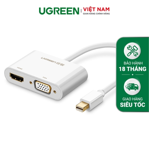 Cáp chuyển Mini DP ra HDMI + VGA MD115