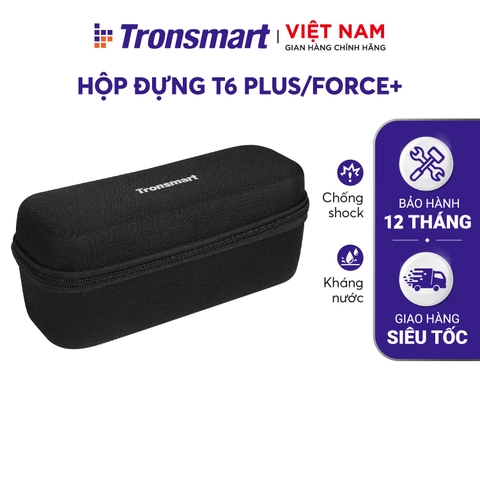 Hộp đựng (túi đựng) bảo vệ dành riêng cho loa Tronsmart Element T6 Plus / Force +, tai nghe, thẻ nhớ, cáp sạc và các thiết bị công nghệ khác - hộp tiện dụng bền đẹp chống thấm nước chống sốc