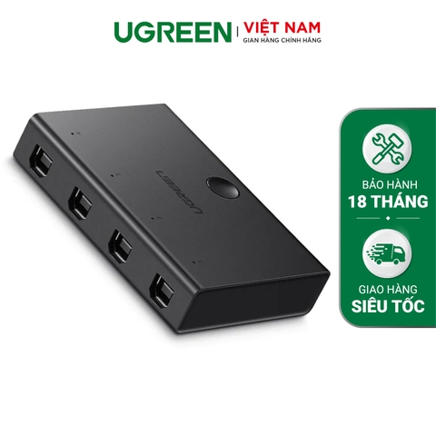 Switch chuyển mạch chia sẻ dữ liệu 4 cổng USB2 US158