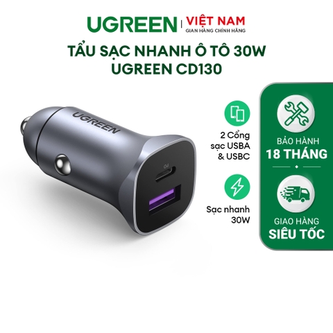 Tẩu sạc nhanh 30W CD130