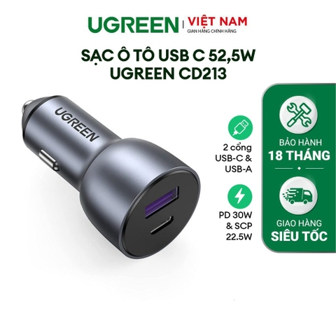Tẩu sạc nhanh 36W CD213
