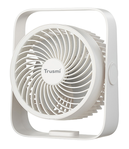 Quạt để bàn Trusmi HA02 1800mAh trắng