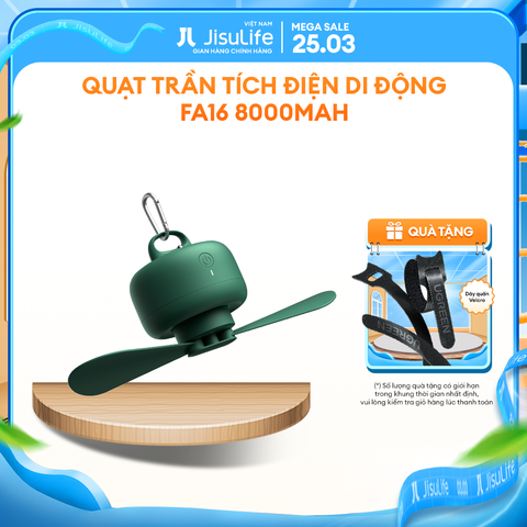Quạt trần tích điện di động Jisulife FA16 8000mAh