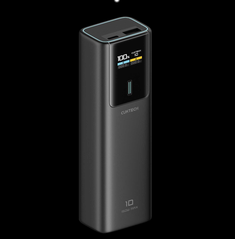 Pin dự phòng CUKTECH 150W 10000mAh P+Series 1C1A (NO.10) PB100P