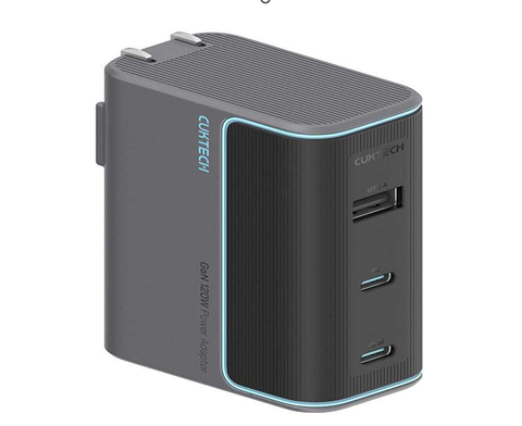 Bộ sạc CUKTECH GaN 100W 2C1A AD1003