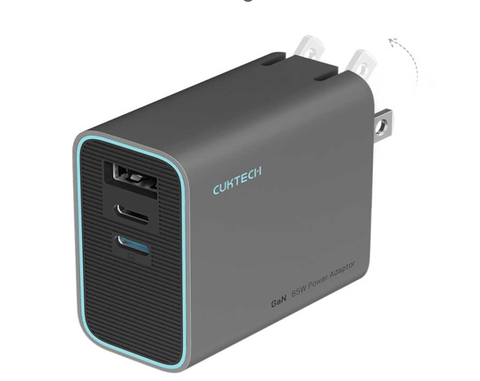 Sạc CUKTECH 65W GaN 2C1A AD653C