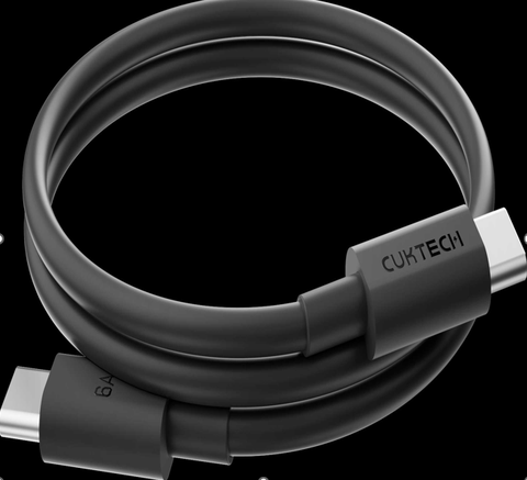Cáp sạc CUKTECH Type-C 6A 240W 0.5m CTC605N