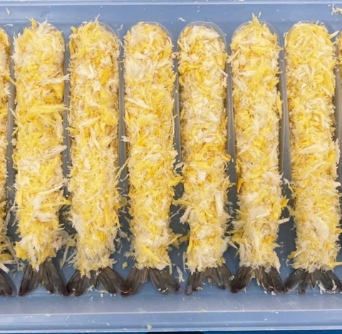 Raw Breaded Headless / Black tiger