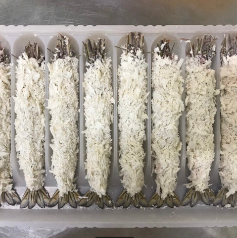 Raw PTO Breaded / Black Tiger