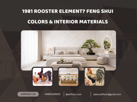 1981 rooster element? Feng shui colors & interior materials