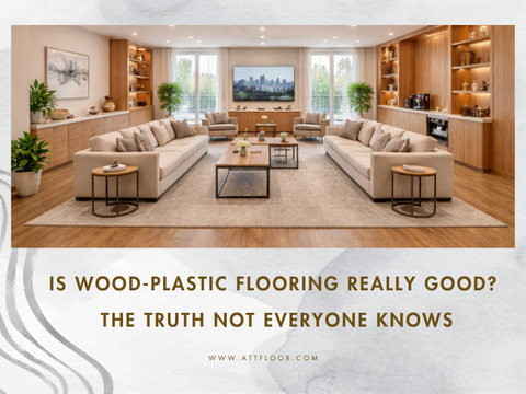 Is wood-plastic flooring really good? The truth not everyone knows