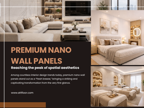 Premium nano wall panels – Reaching the peak of spatial aesthetics