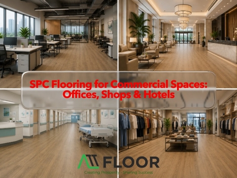 SPC Flooring for Commercial Spaces: Offices, Shops & Hotels