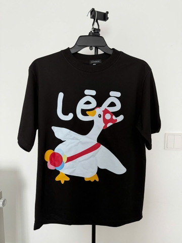 Áo thun hình Vịt Lê Cực Cute - Áo Phông Tay Ngắn Cotton 100% Streetwear Đáng Yêu