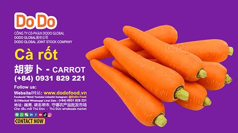 Lợi ích của ăn cà rốt