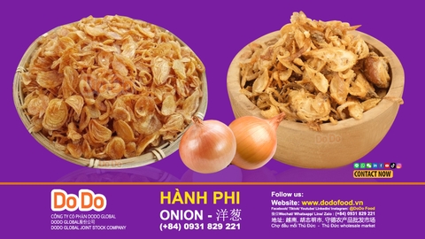 Sự khác biệt giữa hành phi Việt Nam và Trung Quốc