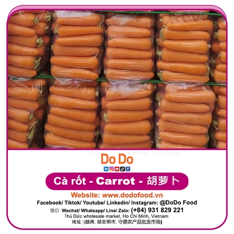 Cà rốt xếp