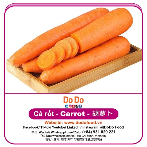 Cà rốt xếp