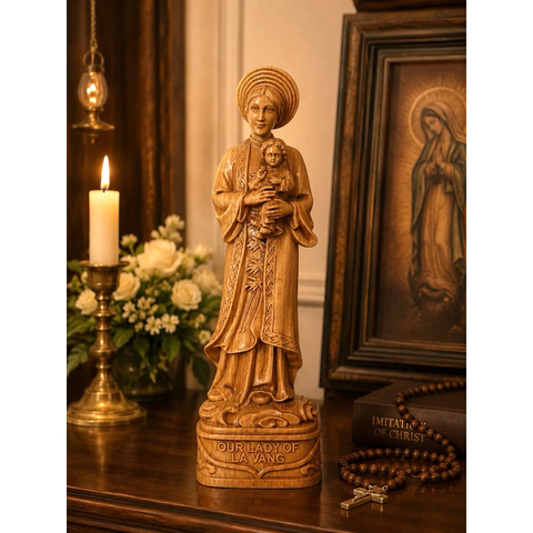 TƯỢNG ĐỨC MẸ LA VANG, CAO 30CM