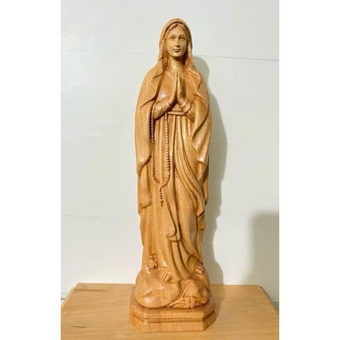 TƯỢNG ĐỨC MẸ LỘ ĐỨC,  CAO 30CM