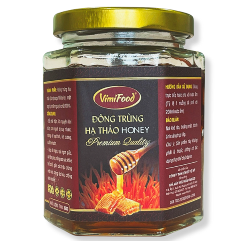 Mật Ong ngâm Đông Trùng Hạ Thảo