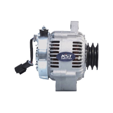 Máy phát điện Komatsu PC220-7 (Động cơ 6D102) - 28V 60A Puly đôi Ø76mm