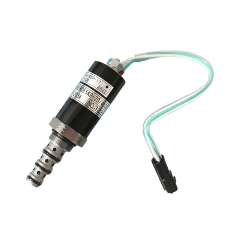 Van điện từ điều khiển bơm chính thủy lực Kobelco EZ20V00018F1 – Phù hợp SK60 / SK200-3
