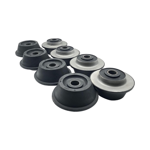 Cao su chân máy động cơ máy xúc Komatsu PC400-6 PC400-7 PC450-7 (207-01-35140) - Bộ 8 chiếc