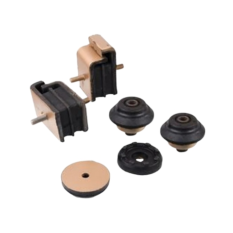 Cao su chân máy động cơ Isuzu 4BG1 Hitachi EX100-5 EX120-5 EX135UR (4334526 / 4341825) – Bộ 4 chiếc