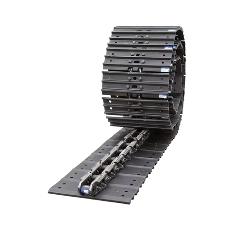 Bộ xích sắt comple máy xúc Komatsu PC40-5 / PC45 / PC50 (W135 - Bước 135mm)