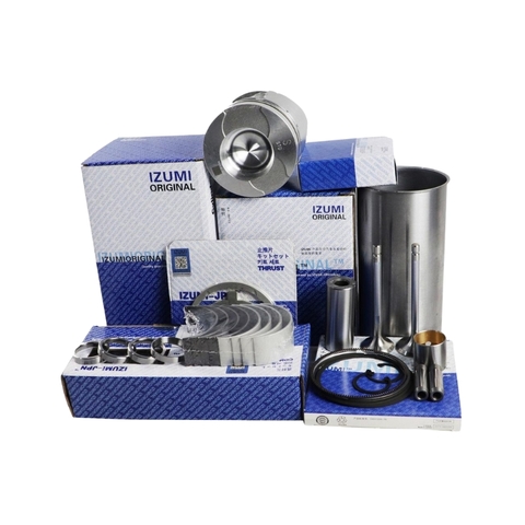 Bộ hơi comple Komatsu SA4D95 STD 95mm Alfin Turbo lắp cho WA65, WA70, WA80-5, B3.3 - Thương hiệu IZUMI