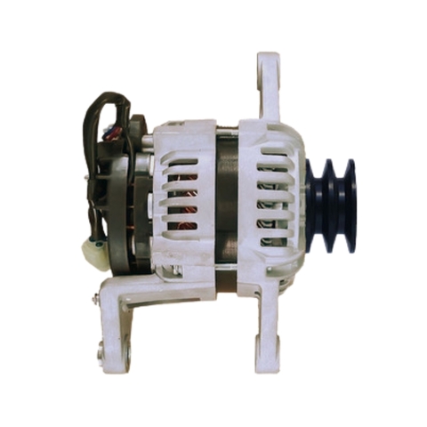 Máy phát điện Kobelco SK260-8 - 28V 100A Puly đôi Ø82mm (Dây lệch)