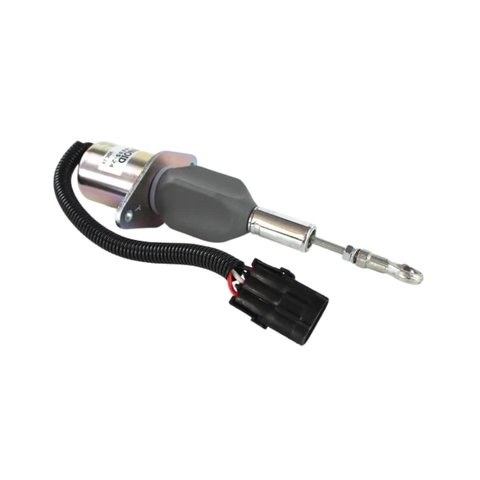 Rơ le tắt máy Komatsu PC350-7 – Fuel Shut Off Solenoid 3930234 Cummins 6CT8.3L (24V)