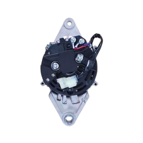 Máy phát điện Kobelco SK200-8 SK250-8 SK350-8 động cơ J08C P11C J07C 28V 100A puly đôi Ø82mm dây lệch - Thương hiệu KST