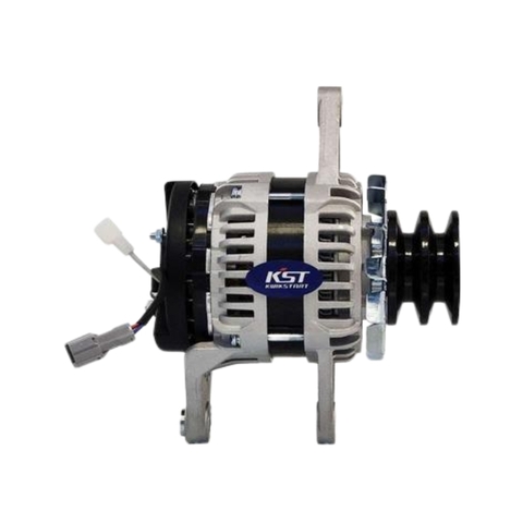 Máy phát điện Hitachi EX200-6 / ZAX200 (Động cơ 6BG1) - 28V 100A Puly 2 rãnh Ø82mm