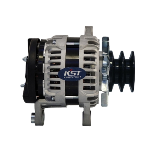 Máy phát điện Komatsu PC200-1 (Động cơ S6D105) - 28V 100A Puly đôi Ø82mm