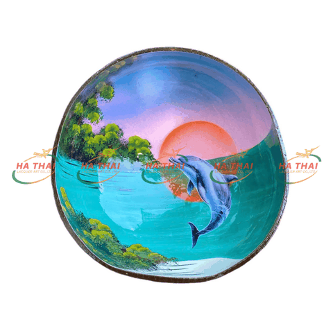Tropical Style Export Handicrafts Ocean And Dolphins (CB053)