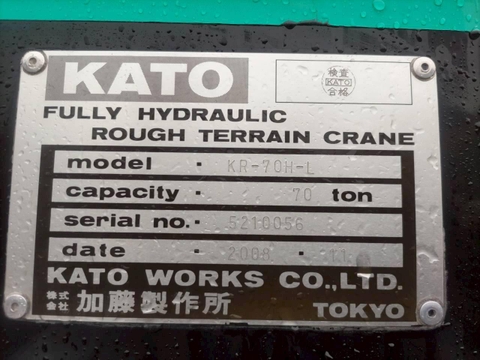 CẨU LỐP KATO KR-70H-L – 2012