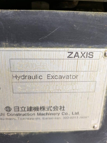 MÁY XÚC HITACHI EX200-5