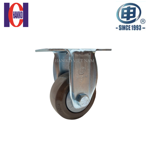 Bánh xe shenpai cao su 75 cố định 20AB1-1538