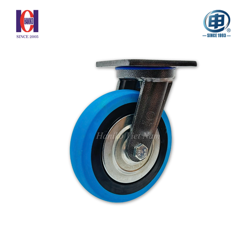 Bánh xe shenpai nylon phi 200 xoay